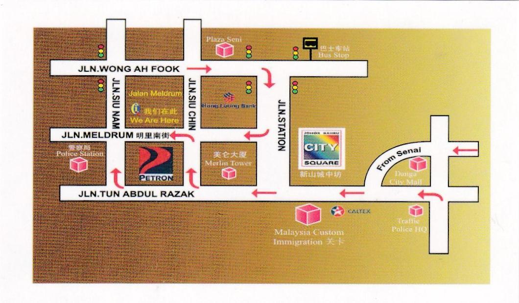 Hotel Ciq @ Wong Ah Fook Johor Bahru Bagian luar foto
